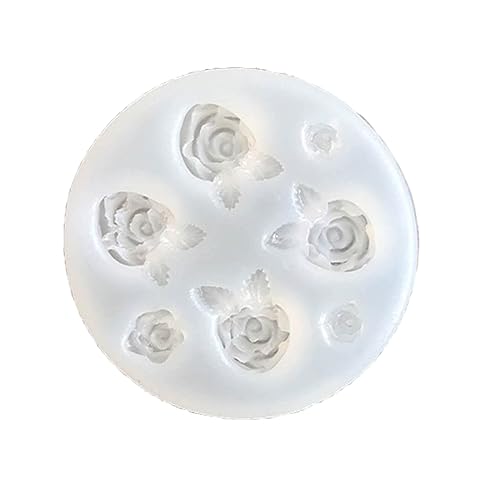 6 Stile 3D Kristall Kleine Blumen Ornament Silikonform Geeignet Für Epoxidharz Basteln Schmuckherstellung Heimdekoration von FackLOxc