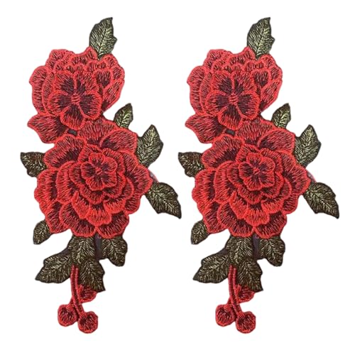 Auffällige Blumen-Applikation für Abendrock, Kleidung, Rosen, Kleider, Dekorationen, Aufnäher, Zubehör Auffällige Blumen-Applikation für Abendrock, Kleidung, Rosen, Kleider, Dekorationen, Aufnäher, Zubehör von FackLOxc