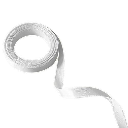 Band 10 mm x 2 m, einfarbiges Band für Geschenke, Verpackung, Basteln, Ballon-Haarschleifen, Brautsträuße, Hochzeit von FackLOxc