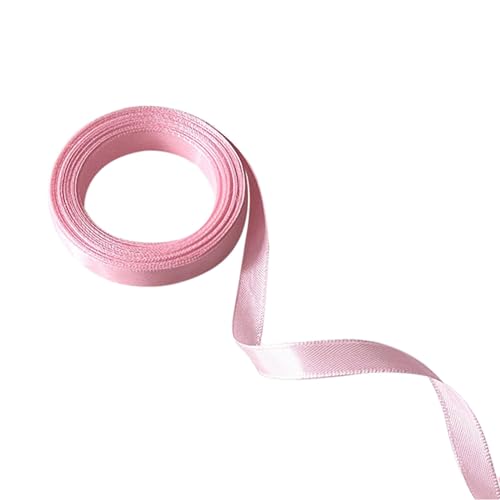 Band 10 mm x 2 m, einfarbiges Band für Geschenke, Verpackung, Basteln, Ballon-Haarschleifen, Brautsträuße, Hochzeit von FackLOxc