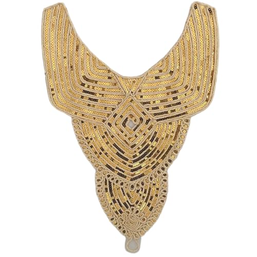 Ethnische Stile Bestickte Spitzenkragenausschnitt Applikationen Mit Pailletten Auf Flecken Für Partys Und Hochzeiten Kleid Ethnische Stile Bestickte Spitzenkragenausschnitt Applikationen Mit Pailletten Auf Flecken Für Partys Und Hochzeiten Kleid von FackLOxc