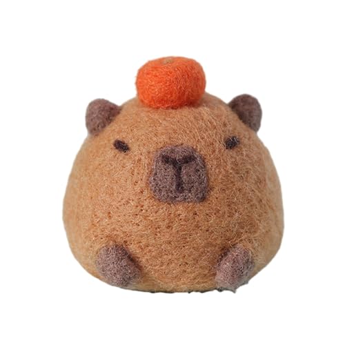 FackLOxc Nadelfilz-Set Nadelfilzzubehör Kits mit Werkzeugen Capybara Nadelfilzzubehör Kits mit Werkzeugen für Anfänger von FackLOxc