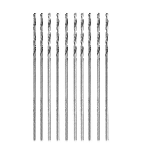 Multifunktion 10pcs Tiny HSS 0 8 Mm Straight Shank Drehbohrbit von FackLOxc