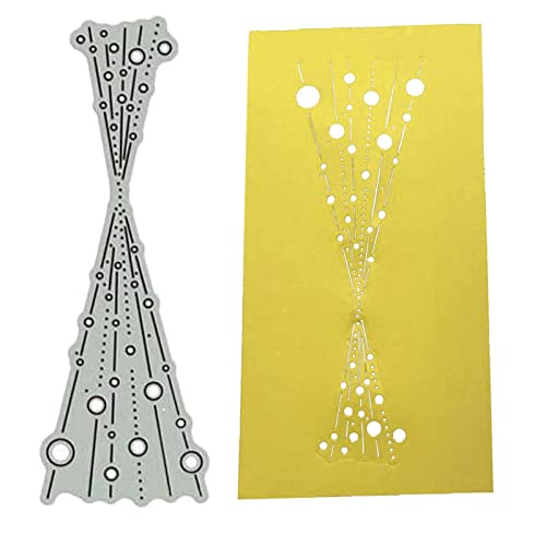 Polka Dot Curtain Prägeform Diy Gepunkteter Vorhang Metall Geprägter Kohlenstoffstahl Sterben Metall Schneiden Schablonen Weinflasche Und Traube Stanzformen Stanzschablone Cutting Dies Pop von Facynde