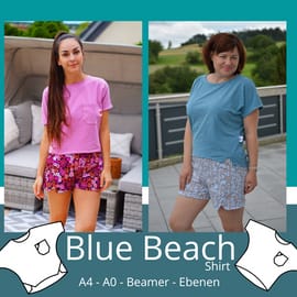 Shirt BlueBeach von Fadenblau