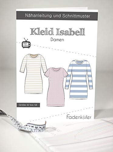 Fadenkäfer Papierschnittmuster Kleid Isabell Damen von Fadenkäfer