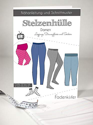 Fadenkäfer Papierschnittmuster Stelzenhülle Damen von Fadenkäfer