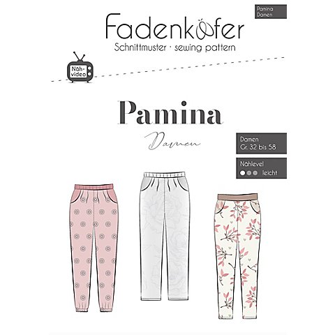 Fadenkäfer Schnitt "Hose Pamina" für Damen von Fadenkäfer