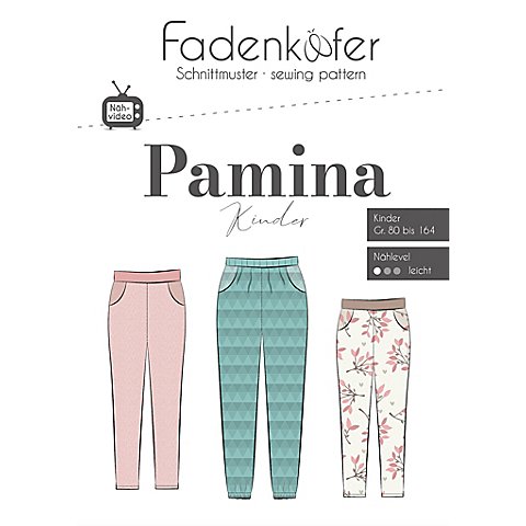 Fadenkäfer Schnitt "Hose Pamina" für Kinder von Fadenkäfer