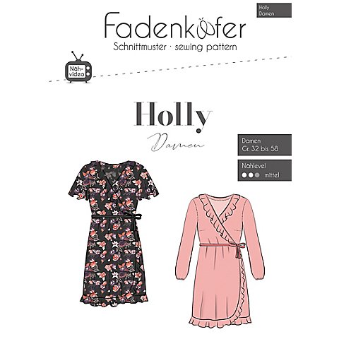 Fadenkäfer Schnitt "Kleid Holly" für Damen von Fadenkäfer