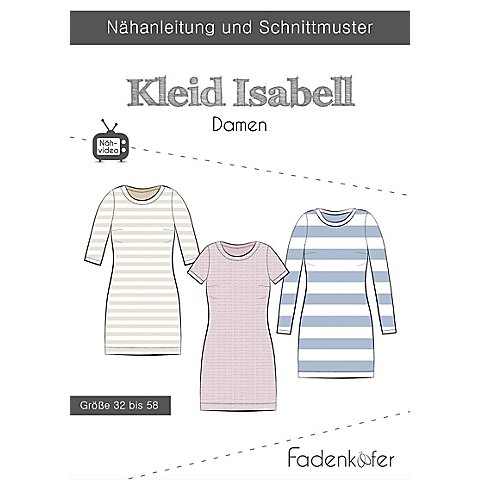 Fadenkäfer Schnitt "Kleid Isabell" für Damen von Fadenkäfer