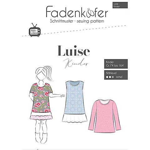 Fadenkäfer Schnitt "Kleid Luise" für Kinder von Fadenkäfer