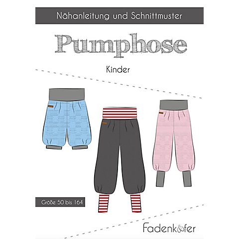 Fadenkäfer Schnitt "Pumphose" für Kinder von Fadenkäfer