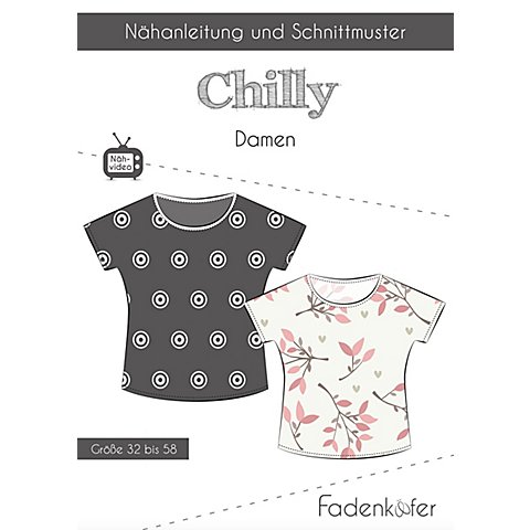 Fadenkäfer Schnitt "Shirt Chilly" für Damen von Fadenkäfer