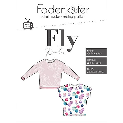 Fadenkäfer Schnitt "Shirt Fly" für Kinder von Fadenkäfer