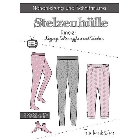 Fadenkäfer Schnitt "Stelzenhülle" für Kinder von Fadenkäfer