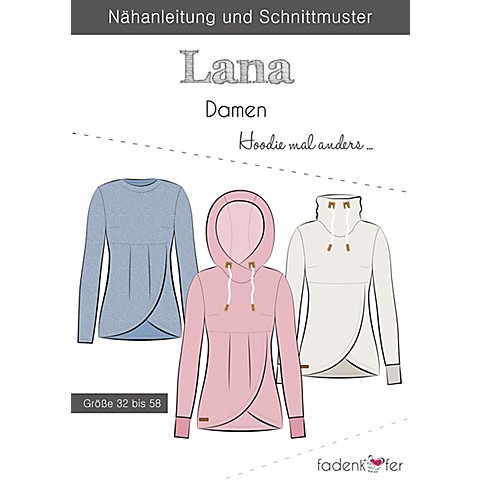 Fadenkäfer Schnitt "Sweatshirt Lana" für Damen von Fadenkäfer