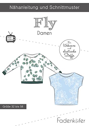 Papierschnittmuster Fly Damen von Fadenkäfer