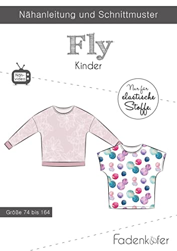 Papierschnittmuster Fly Kinder von Fadenkäfer