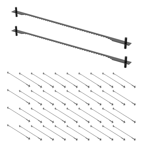 Faeymth 3-Dekupiersägeblatt-Set mit Stiftende, Dekupiersägeblatt-Set, Ersatzsortiment für Metall für und Kunststoff, 42 Packungen von Faeymth