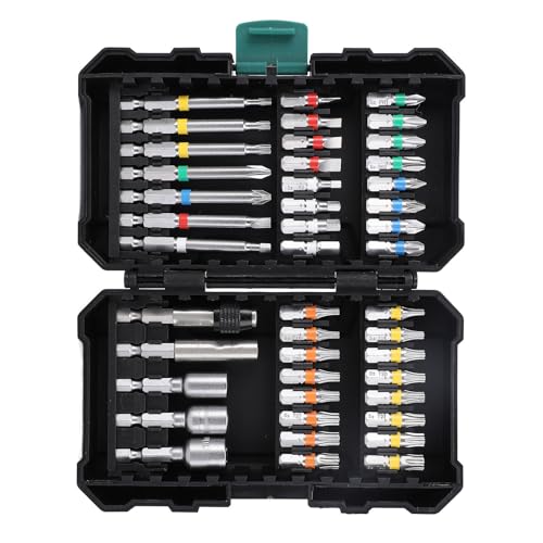 44pcs Schraubendreher Bit Set, Impact Treiber Bit Elektrische Bohrmaschine Bit Legierung Stahl Stern von Fafeicy