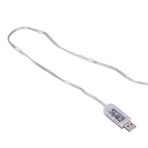 Fafeicy LED Lichterketten Lichterkette, 5M USB RGB Mehrfarbige Dekorative Lichter, APP Control IP44 wasserdichte Lichterketten für Heimtextilien von Fafeicy