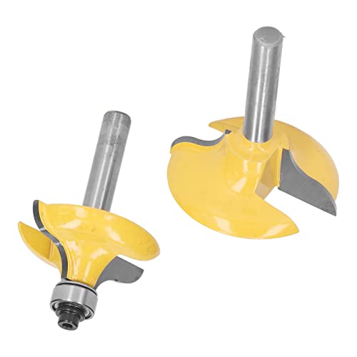 Fafeicy Mill Router Bit, Wolfram -Stahllegierung, Runder Schaft, für Partikettsboard, 2pcs 8mm Shank Schüssel -Schüssel Tablett Schablone Router Bit Fafeicy Mill Router Bit, Wolfram -Stahllegierung, Runder Schaft, für Partikettsboard, 2pcs 8mm Shank Schüssel -Schüssel Tablett Schablone Router Bit von Fafeicy