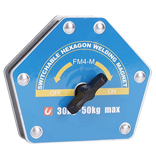 Magnetischer Schweiß-Locator, Starker Magnetischer Schweiß-Locator, Umschaltbares Sechskant-Doppelschicht-Panel, Multi-Winkel-Positionierung, kein Eisenschrott übrig, von Fafeicy