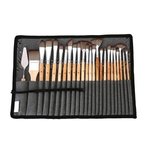 24 Fache Nylon Haarmalerei Pinsel Künstler Pinsel Aquarellpinsel Zeichnung Vorräte Für Die Körpergezirkale 24 Fache Nylon Haarmalerei Pinsel Künstler Pinsel Aquarellpinsel Zeichnung Vorräte Für Die Körpergezirkale von Fahoujs