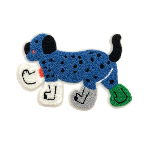 Cartoon Hund Patches Kreative Kleidung Dekoration Hund Applikationen Handgemachte Kits Handwerk Shirt Stickerei Patches Machen Versorgung von Fahoujs