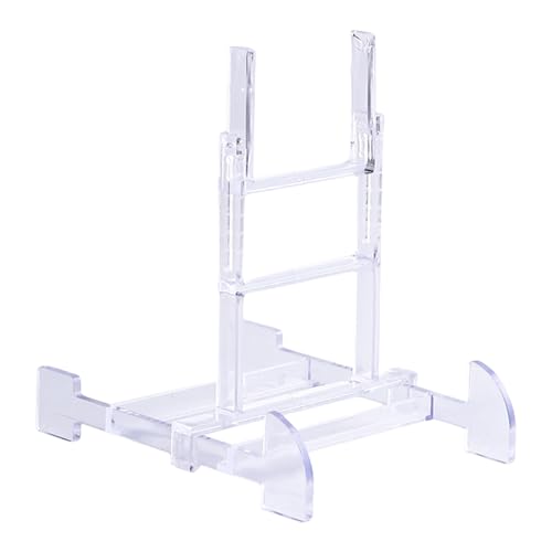 Fahoujs 10pcs Plastik Staffelei Ständer Bilderrahmenhalter Klare Display Rack Für Sportkarten Postkarten Telefone Kunstwerke Und Bücher von Fahoujs