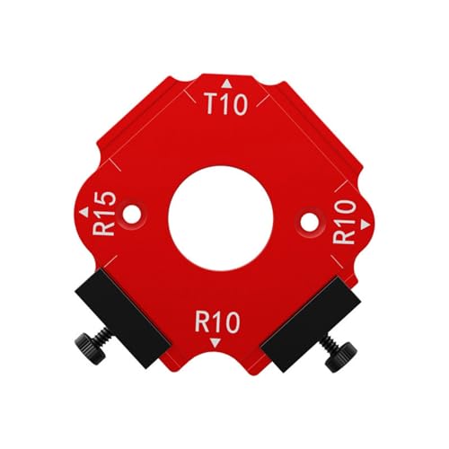 Holzbearbeitungs Rundeckenradius Schablonen Werkzeug Für Schrank Kleiderschrank Ecken Schalter Löcher R20/R30/R35 von Fahoujs