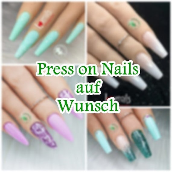 Press On Nails Auf Wunsch von Fairynatic