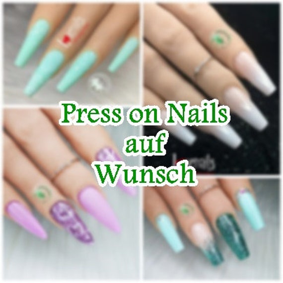 Press On Nails Auf Wunsch von Fairynatic