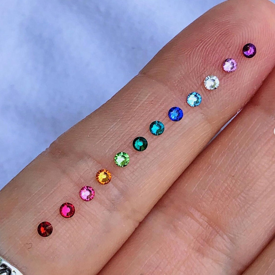 15 Stück 2.2mm | Ss7 Verschiedene Farben Swarovski Kristalle von FairysToothGems