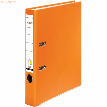 Falken Ordner PP-Color A4 50mm vegan orange von Falken