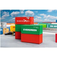 20´ Container, 5er-Set von Faller