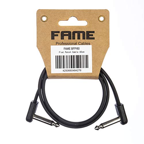 Fame Flat Patch Cable Black 60 cm von Fame