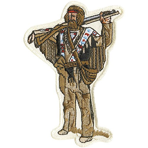 Applikation Patches Aufnäher - Trapper Cowboy - Gr. ca. 7,5 x 10,5cm (04540) von Fan-Omenal