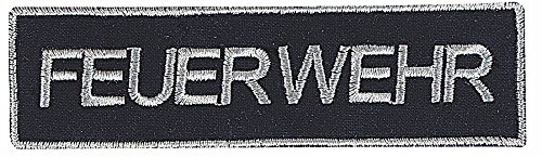 Aufnäher Patches - Feuerwehr - 04072/1 marine - Gr. ca. 9cm x 2,5cm von Fan-Omenal