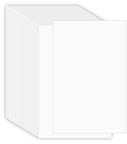 Papier im Halbbriefformat, 14 x 21 cm, 100 g/m², Weiß, 300 Blatt von Fan&Ran