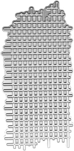 Metall-Stanzschablone für Hintergrund, Karbonstahl, für Bastelarbeiten, Scrapbooking, Fotoalbum, dekorative Prägepapier-Stanzformen für Kartenherstellung, Vorlage von Fansoftiks