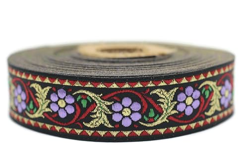10 Meter 22 mm rot und flieder Jacquard-Band, gewebt, mit bayerischem Blumenmuster, Rollen, Borte, bestickt, Handwerk, Kleidung, Kurzwaren, Basteln, Dekoration, mittelalterliche Näharbeit 22904 V1 10 Meter 22 mm rot und flieder Jacquard-Band, gewebt, mit bayerischem Blumenmuster, Rollen, Borte, bestickt, Handwerk, Kleidung, Kurzwaren, Basteln, Dekoration, mittelalterliche Näharbeit 22904 V1 von Fantastic Kurdele