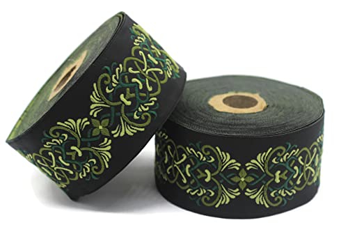 50976 Jacquard-Schleifenband mit keltischem Knoten, 10 m lang, 5 cm breit 50976 Jacquard-Schleifenband mit keltischem Knoten, 10 m lang, 5 cm breit von Fantastic Kurdele