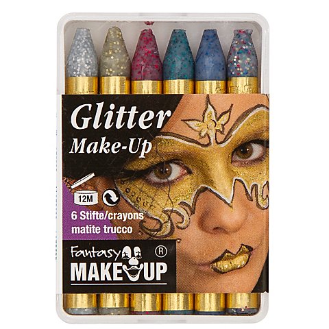 FANTASY Schminkstifte "Glitter", 6 Stück von Fantasy Make Up