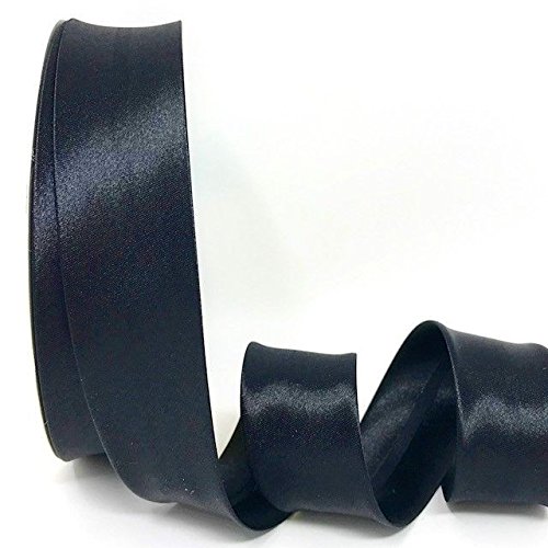 Fany Schwarze byetsa Satin-Falte 30 mm Neigung Für 25 m, durchsichtig von Fany