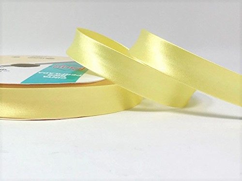 Lemon Gelb byetsa Satin Falte 18 mm Schrägband auf einer 25 m Rolle Lemon Gelb byetsa Satin Falte 18 mm Schrägband auf einer 25 m Rolle von Fany