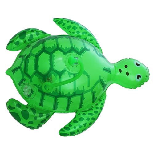 Fanysdsi Aufblasbare Schildkröte, Schildkrötenspielzeug | Großer springender, leuchtender Schildkröten-Krötenballon,Lustige Cartoon-Partygeschenke für Kinder, Frosch-Partydekorationen, Tierornament von Fanysdsi