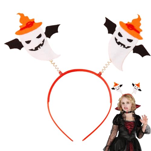 Fanysdsi Halloween Stirnband,Halloween Haarband,Haarreifen Haarschmuck Cosplay Kopfbedeckung | Halloween-Cosplay-Haarreifen, stilvoll, selbstklebend, für Erwachsene und Kinder, Mottoparty von Fanysdsi