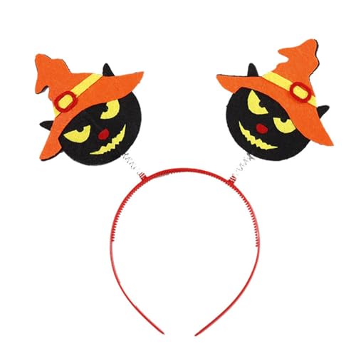 Fanysdsi Stirnband Halloween,Halloween Stirnband - Haarreifen Haarschmuck Cosplay Kopfbedeckung - Halloween-Cosplay-Haarreifen, stilvoll, selbstklebend, für Erwachsene und Kinder, Mottoparty von Fanysdsi